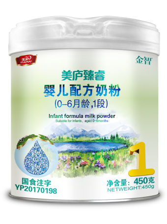 奇异果体育臻睿婴幼儿配方奶粉450克-1段